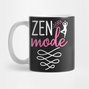 Zen Mode Yoga Quotes Mug